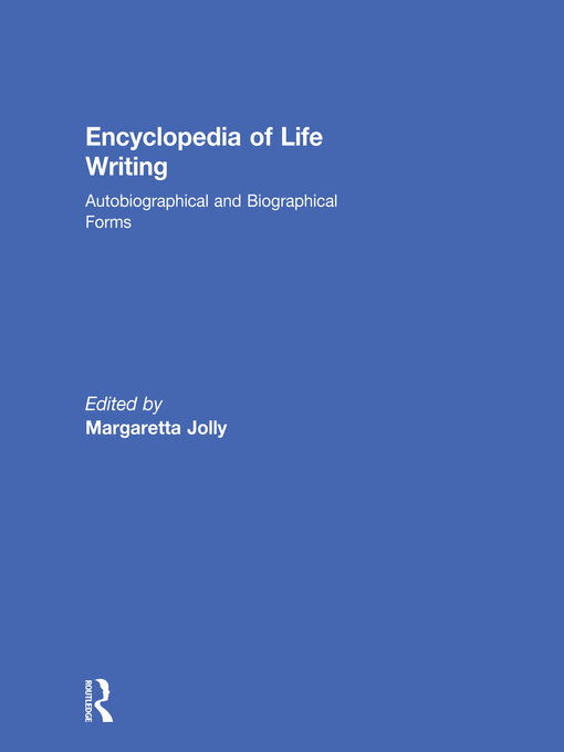 Upplýsingar um Encyclopedia of Life Writing eftir Margaretta Jolly - Biðlisti